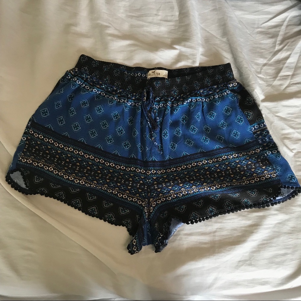 Blue Printed Shorts 💜For Bundles Only💜